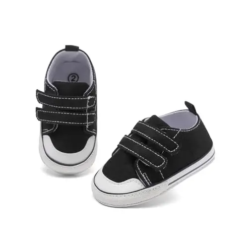 Baby Shoes,Infant Boys Girls Non-Slip Soft Sole Lightweight Sneakers,Unisex First Walking Shoes for 0-18 Months Toddler - 4