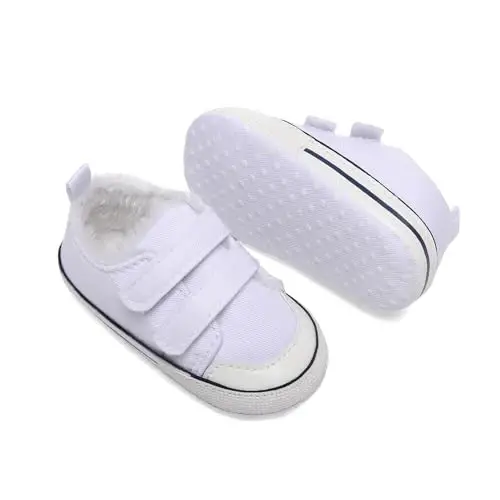 Baby Shoes,Infant Boys Girls Non-Slip Soft Sole Lightweight Sneakers,Unisex First Walking Shoes for 0-18 Months Toddler - 3