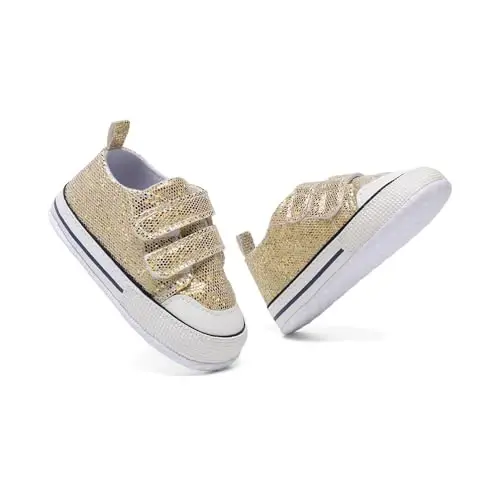 Baby Shoes,Infant Boys Girls Non-Slip Soft Sole Lightweight Sneakers,Unisex First Walking Shoes for 0-18 Months Toddler - 6