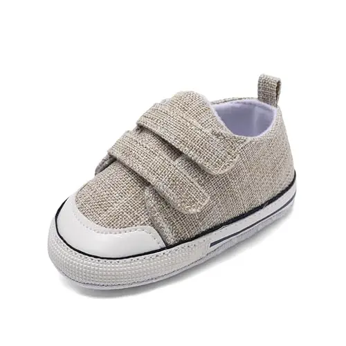 Baby Shoes,Infant Boys Girls Non-Slip Soft Sole Lightweight Sneakers,Unisex First Walking Shoes for 0-18 Months Toddler 