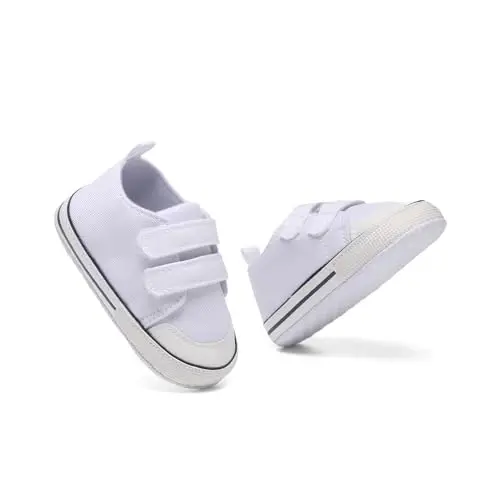 Baby Shoes,Infant Boys Girls Non-Slip Soft Sole Lightweight Sneakers,Unisex First Walking Shoes for 0-18 Months Toddler - 6