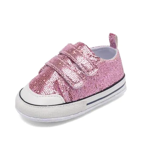 Baby Shoes,Infant Boys Girls Non-Slip Soft Sole Lightweight Sneakers,Unisex First Walking Shoes for 0-18 Months Toddler - BABY