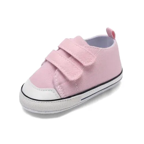 Baby Shoes,Infant Boys Girls Non-Slip Soft Sole Lightweight Sneakers,Unisex First Walking Shoes for 0-18 Months Toddler 