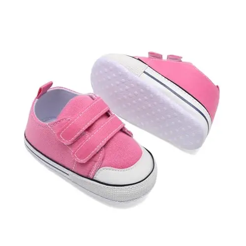 Baby Shoes,Infant Boys Girls Non-Slip Soft Sole Lightweight Sneakers,Unisex First Walking Shoes for 0-18 Months Toddler - 3