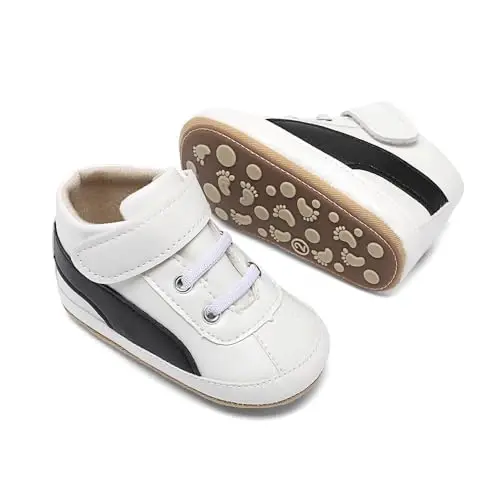 Baby Shoes,Infant Boys Girls Non-Slip Soft Sole Lightweight Sneakers,Unisex First Walking Shoes for 0-18 Months Toddler - 3