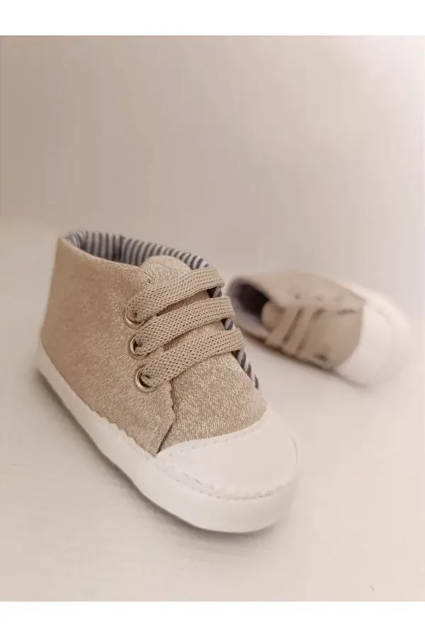 Bebek Ayakkabı-Açık Kahverengi - 7