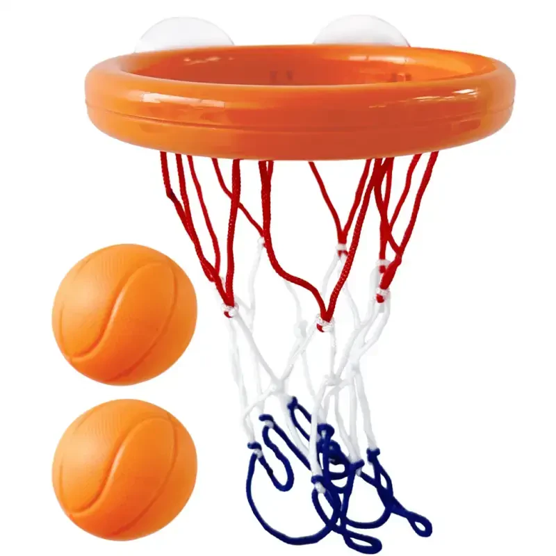 Jool Baby Bath Time Basketball Hoop with 2 Balls – Suction-Mount Tub Toy for Toddlers - Modazone