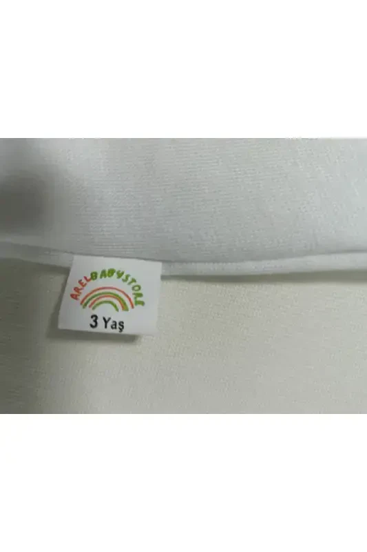 Bebek Basic Penye Zıbın 5'li Set Bisiklet Yaka Atlet Body - 4