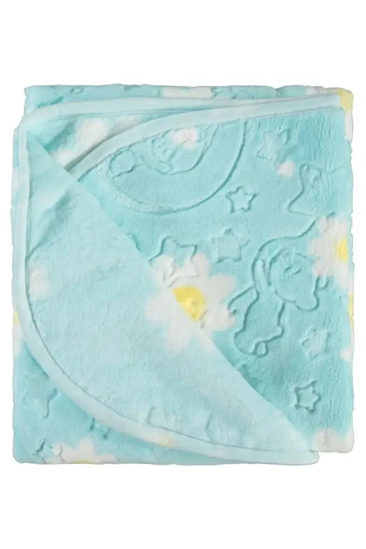 Bebek Battaniye Turkuaz-Turkuaz - 1