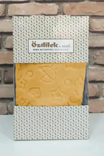 Bebek Battaniyesi Yeni Model Sarı-Sarı - ÖZDILEK (1)