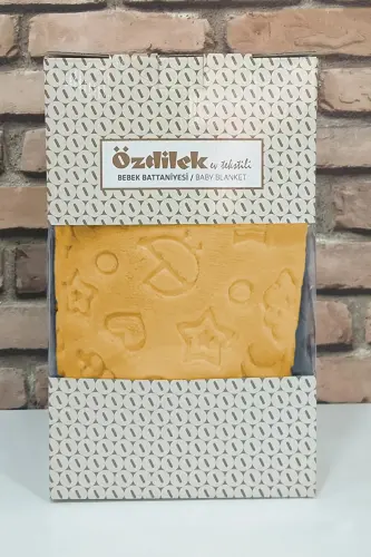 Bebek Battaniyesi Yeni Model Sarı-Sarı - ÖZDILEK (1)