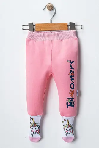 Bebek Bloomers Çoraplı Pantolon-pembe 
