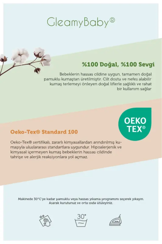 Bebek Body Unisex Halam Beni Çok Sever %100 Pamuk - 7