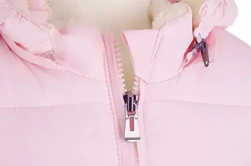 Toddler Baby Hooded Down Jacket Boys Girls Kids Thicken Warm Winter Coat Outerwear 1-7t - 4