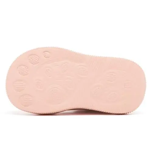 Baby Sock Shoes With Grip - Infant First Walker Shoes for Girls and Boys - Toddler Slipper Non Slip - 7