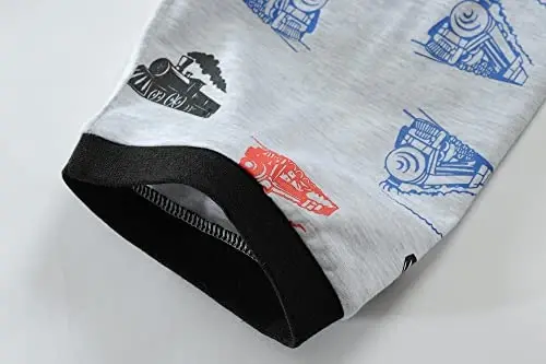 Toddler Boys Pajamas Short Sets Fire Truck Cotton 2 Piece Pjs Excavator Sleepwear Summer Clothes Kids Jammies Set Size 1-7T - 6