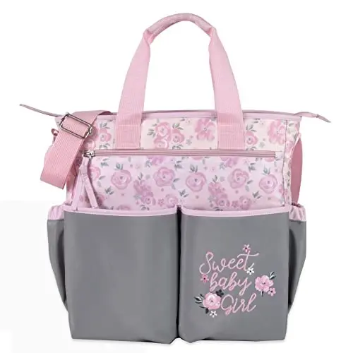 Crossbody Dinosaur Diaper Bag Tote with Changing Station for Baby Boy, 3 Piece Diaper Bag Set - 3