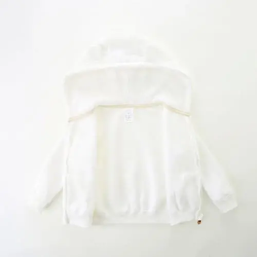 Baby Boy Girl Clothes Zip-Up Hoodies with Sherpa Lining Spring Fall Outerwear Coat - 2