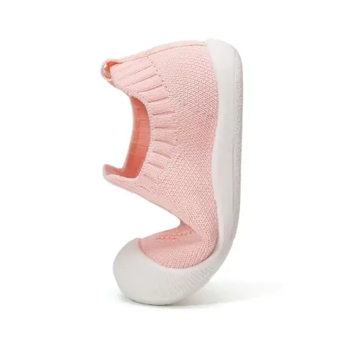 Baby Boys & Girls First Walking Shoes - Non-Slip, Breathable Infant Sneakers for 6-18 Months - 4