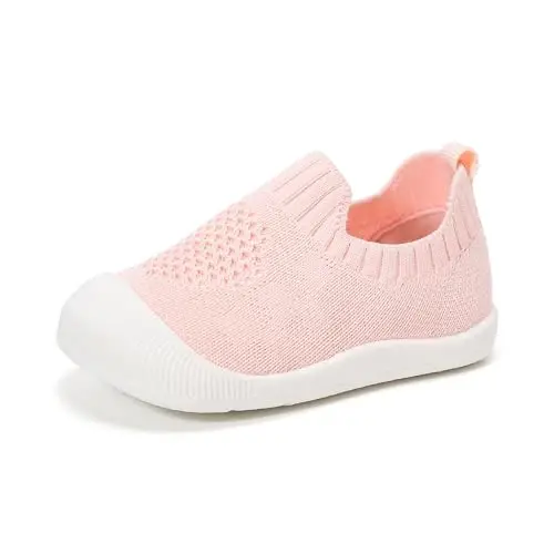Baby Boys & Girls First Walking Shoes - Non-Slip, Breathable Infant Sneakers for 6-18 Months 