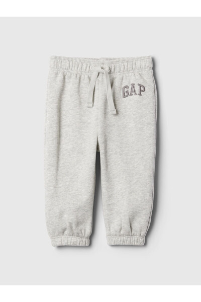 Bebek Gri Gap Logo Vintage Yumuşak Jogger Eşofman Altı - 4