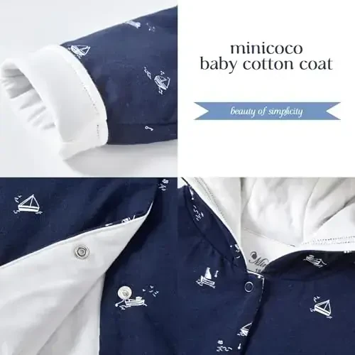 Toddler Winter Coat, Baby Girl Autumn Jacket, Baby Boy Hoodies Outerwear, Comfortable Soft Winter Autumn Kids Warm Clothes - 5