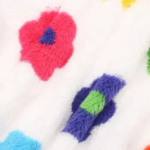 Toddler Girls Boys Fleece Hoody Jacket Zip Up Teddy Coat Warm Winter Outwear - 5