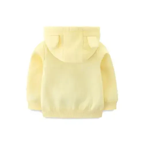 Baby Girls Boys Warm Adorable Hooded Zip Coat for Fall Spring Outerwear 3-24M Kids Jacket - BABY (1)