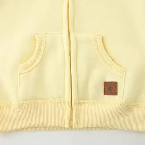 Baby Girls Boys Warm Adorable Hooded Zip Coat for Fall Spring Outerwear 3-24M Kids Jacket - 5