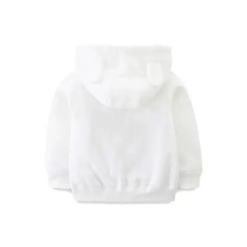 Baby Girls Boys Warm Adorable Hooded Zip Coat for Fall Spring Outerwear 3-24M Kids Jacket - 2