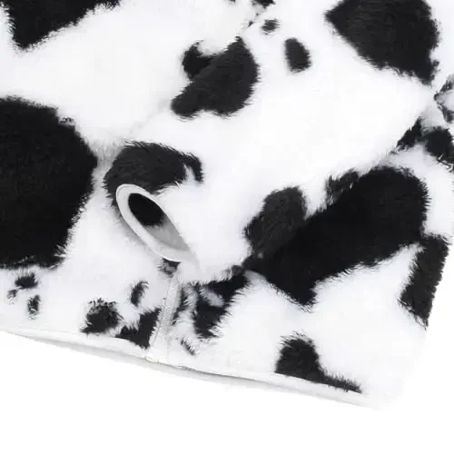 Toddler Girls Boys Fleece Hoody Jacket Zip Up Teddy Coat Warm Winter Outwear - 5