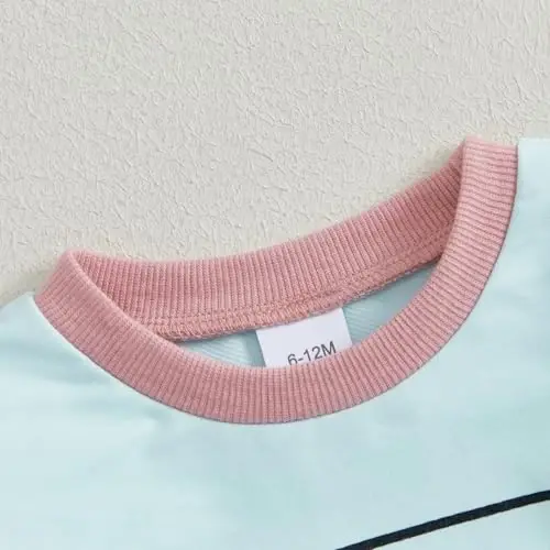 Baby Girl Fall Clothes Set Long Sleeve Letter Print Sweatshirt Pants Toddler Infant Outfits 6 12 18 24 Months 2T 3T - 4