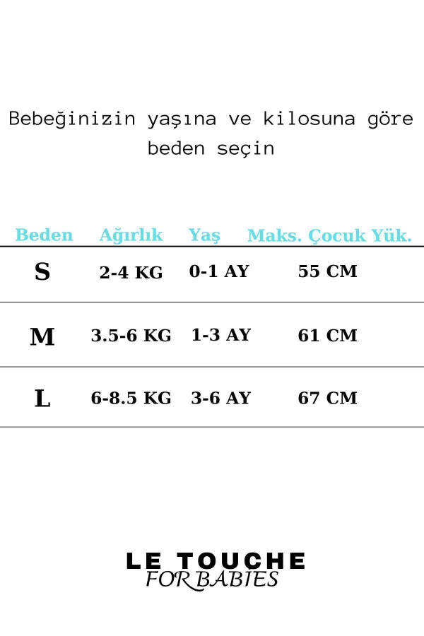 Bebek Kundak - Yenidoğan Kendi Kendini Yatıştıran Kundak - Erkek Kız Bebek Uyku Tulumu 1.0 Tog - 3