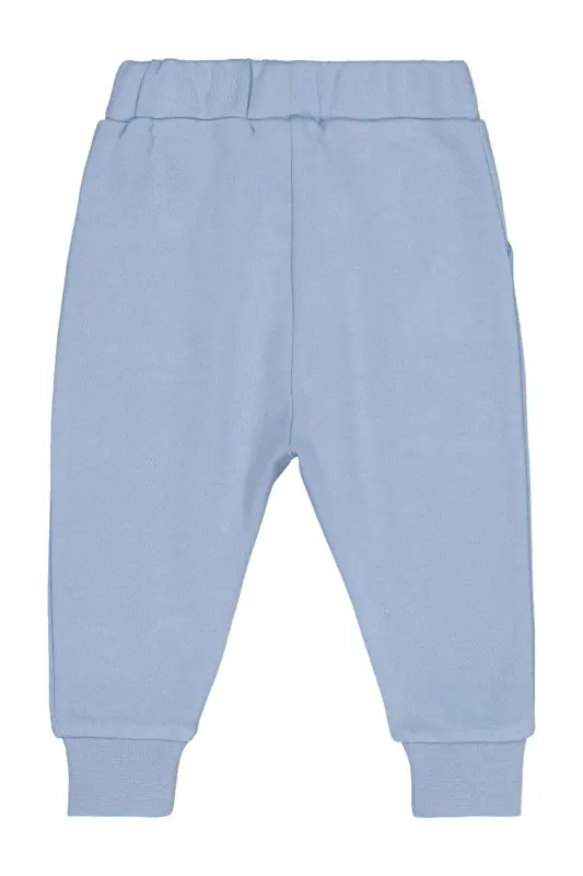 Bebek Patiksiz Tek Alt 6-24 Ay Mavi-Mavi - 2