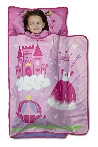 Baby Boom Kids Nap Mat Set – Includes Pillow and Fleece Blanket - 2
