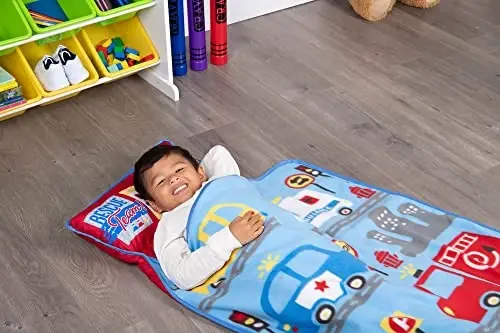 Baby Boom Kids Nap Mat Set – Includes Pillow and Fleece Blanket - 4