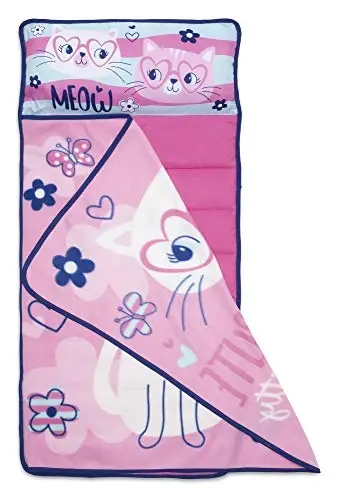 Baby Boom Kids Nap Mat Set – Includes Pillow and Fleece Blanket - 4