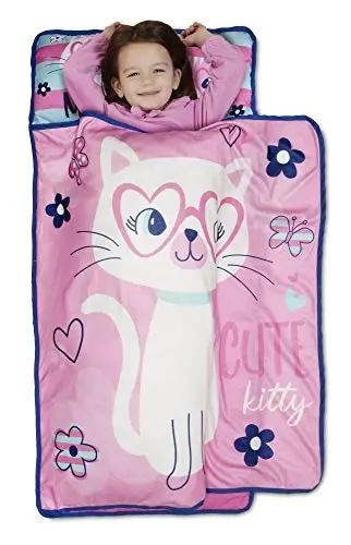 Baby Boom Kids Nap Mat Set – Includes Pillow and Fleece Blanket - 2