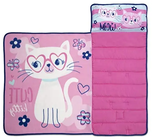 Baby Boom Kids Nap Mat Set – Includes Pillow and Fleece Blanket - 3