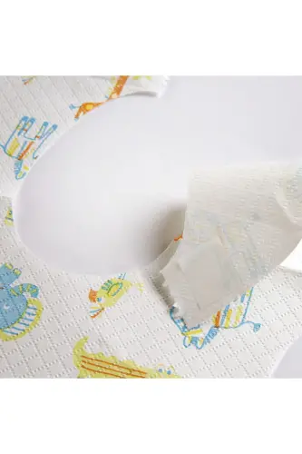 Bebek Plus Tek Kullanımlık Bebek Mama Önlüğü 6 Adet - BABY PLUS (1)