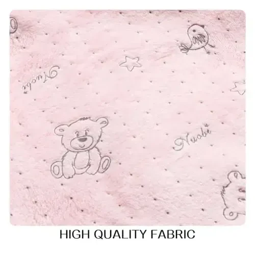 Baby Fleece Jumpsuit for 0-3 Months Infant Bear Snowsuit Newborn Romper Warm Coat - 6