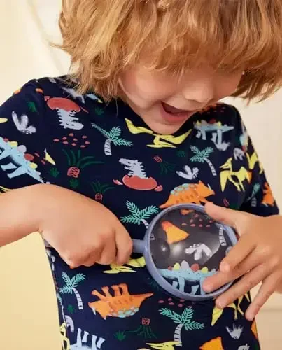 babee Reshinee Bamboo Viscose Toddler Car Pajamas Boys Girls Kids Short Cool Summer 12M-8Y Snug fit Pjs Set 2pcs - MODAZONE (1)