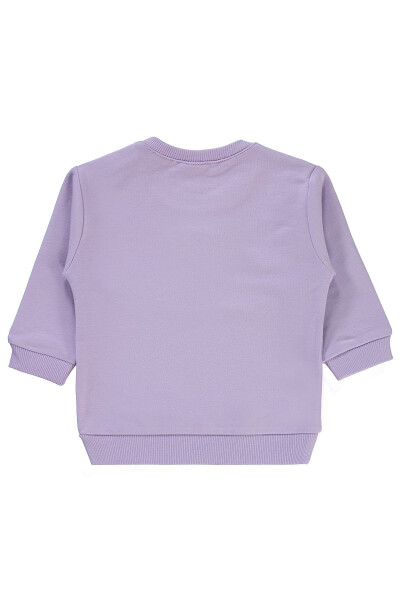 Bebek Sweatshirt (6-18 Ay) Lila - 2