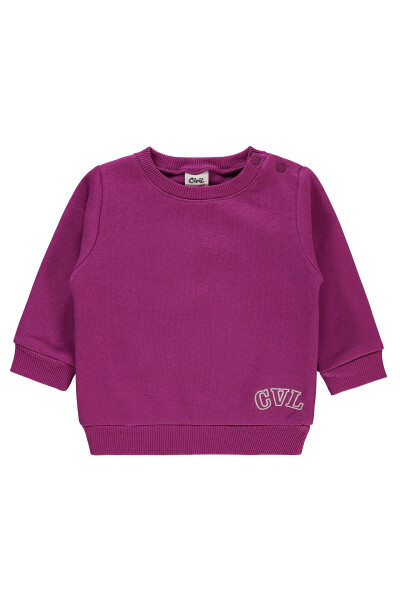 Bebek Sweatshirt (6-18 Ay), Orkide Moru - 10