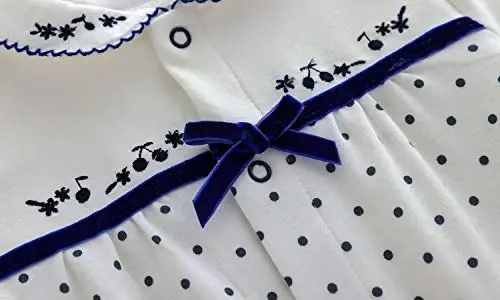 Baby One Piece Romper Soft Cotton Sleepwear Footed Jumpsuit for 0-12 Month Infant - 3