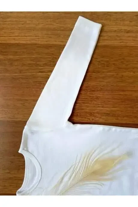 Bebek Uzun Kollu Beyaz Çıtçıtlı Zıbın 3'lü - 3