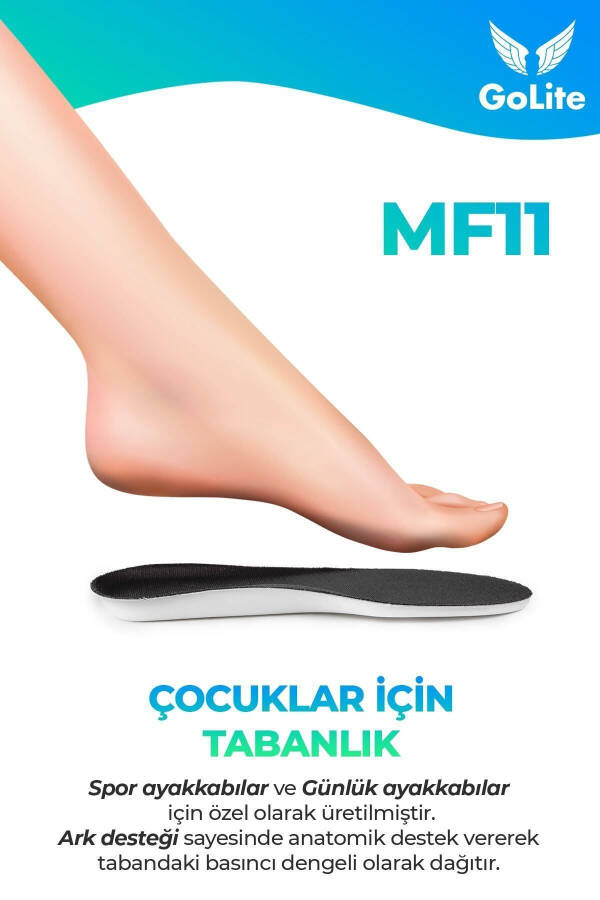 Bebek Ve Çocuk Için Spor Ayakkabı Patik Iç Tabanlığı, Ark Destekli Gündelik Tabanlık - 1 Çift - 4