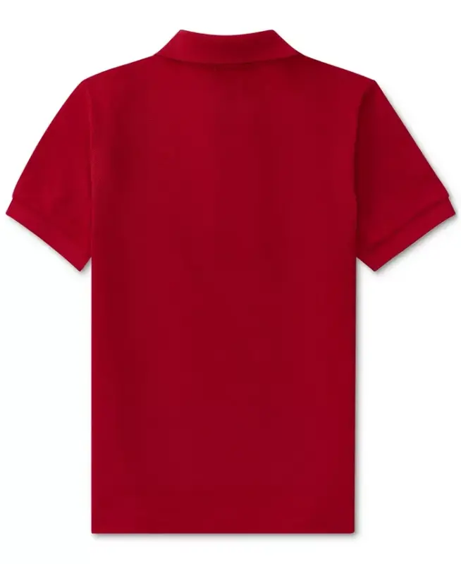 Toddler and Little Boys Cotton Mesh Polo Shirt-RL 2000 Red - 6