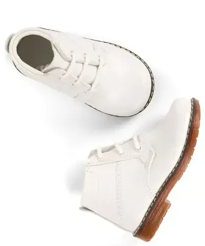 Baby and Toddler Walking Shoes Lightweight Non-Slip First Walker Shoes with Ankle Support for Boys Girls & Kids - 2