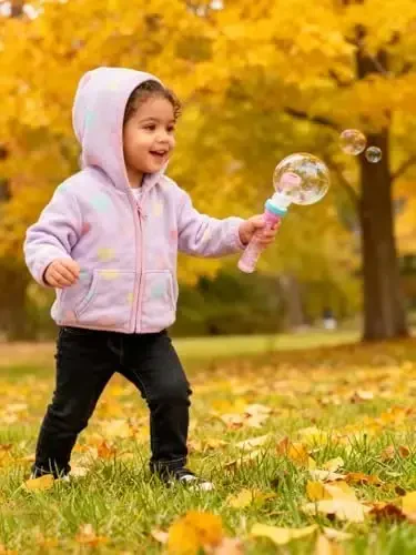 Baby Toddler Boys Girls Sherpa Fleece Lined Jacked Sweatshirt Fall Winter Autumn Warm Clothes with Hoodie - ACHIYI (1)